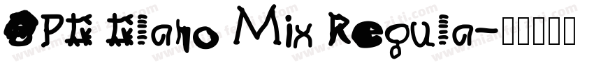 BPG Glaho Mix Regula字体转换